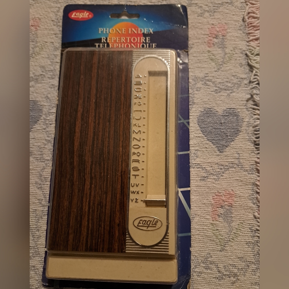 VINTAGE PHONE INDEX